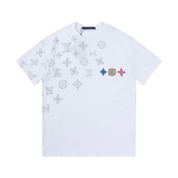 Louis Vuitton Monogram T-shirt - Negro Monograma Azul Rosa