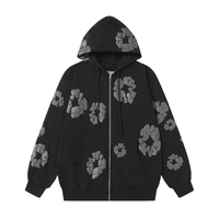 Denim Trs Zip Hoodie