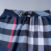BB Monogram Shorts Lavado Claro Roturas