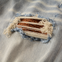 Amr Patch Distressed Jeans