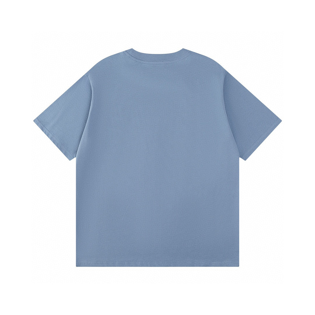 Monogram T-shirt Azul Claro