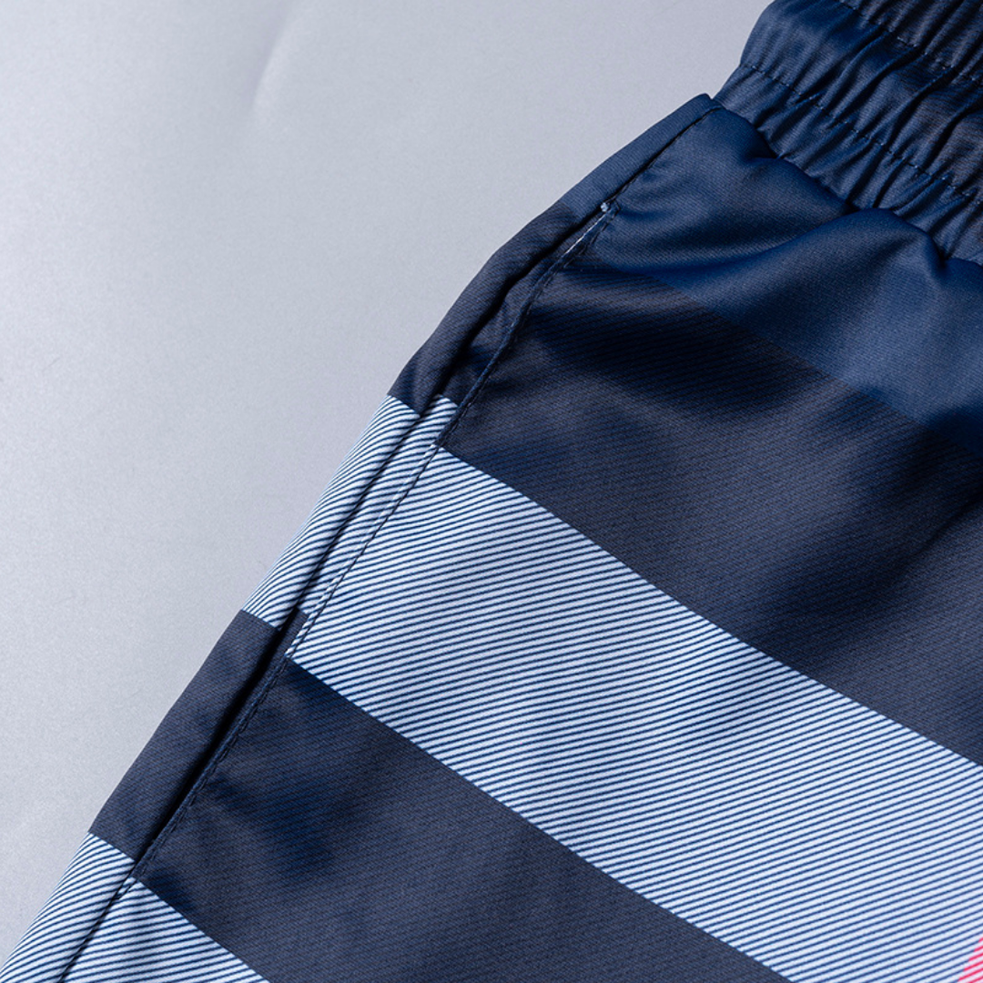 BB Monogram Shorts Lavado Claro Roturas