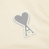 Ami Hoodie Cremo Corazon Blanco