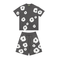 Denim Trs Carbon Short set
