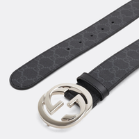 Monochromatic Belt Monograma Negro