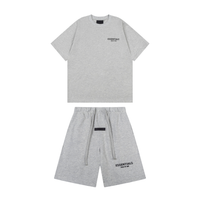 Essentials Short Set Caldo Gris Estampado