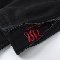 Conjunto Trapstar Negro Rojo