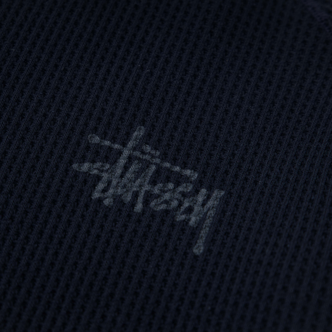 Buzo Stussy Negro Monograma Negro