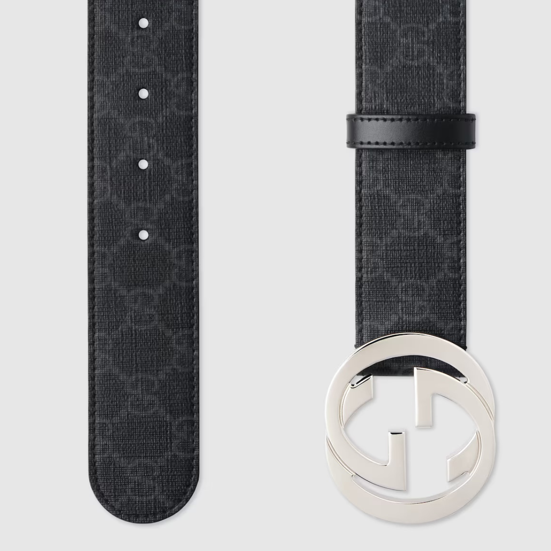 Monochromatic Belt Monograma Negro