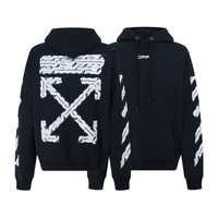 Off-White Off-W Monogram Hoodie - Negro Camo Blanco 2