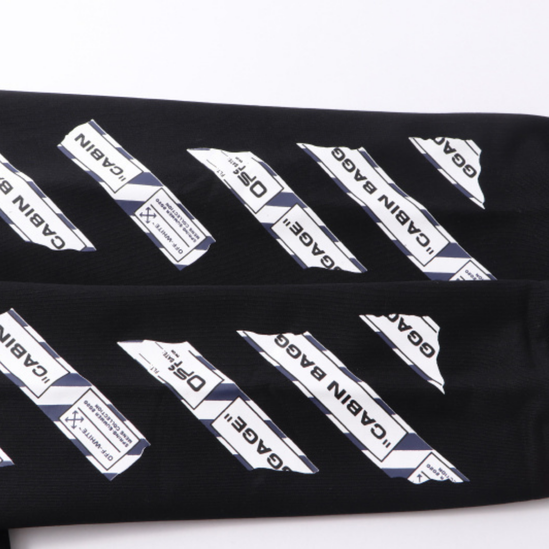 Off-White Off-W Monogram Hoodie - Negro Camo Blanco 2