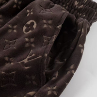 Lv Shorts Monograma Marron