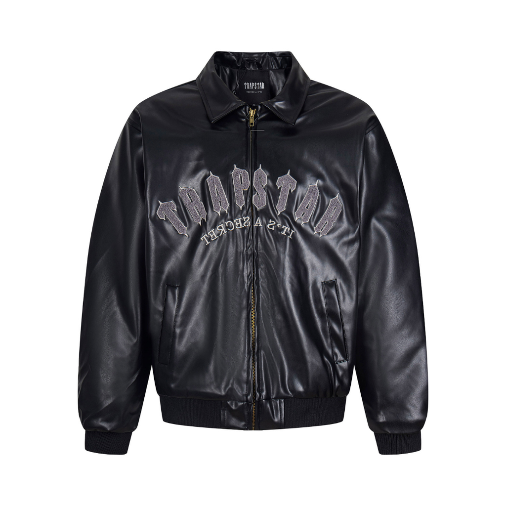 Decoded Bomber Leather Jacket · Trapstar · Nova Neta
