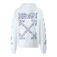Off-White Off-W Monogram Hoodie - Negro Camo Blanco 2