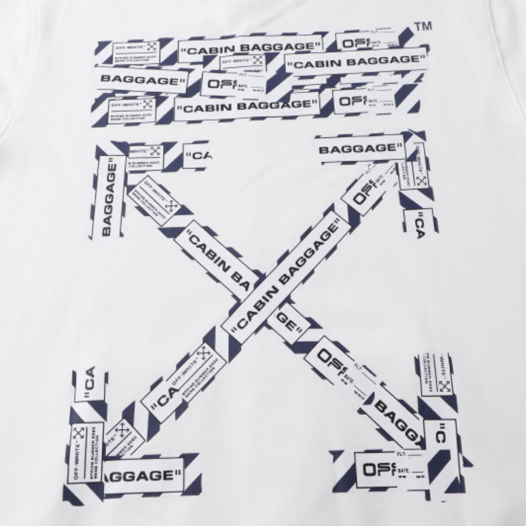 Off-White Off-W Monogram Hoodie - Negro Camo Blanco 2