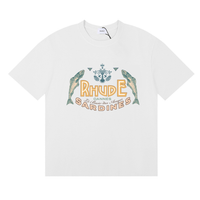 Camiseta Rh*de Blanco Sardines Amarillo