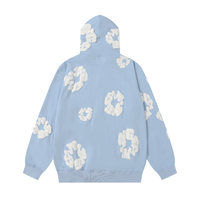 Denim Trs Zip Hoodie