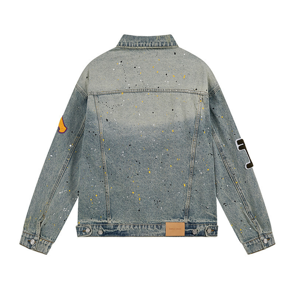 Purple Denim Jacket · Purple Brand · Nova Neta