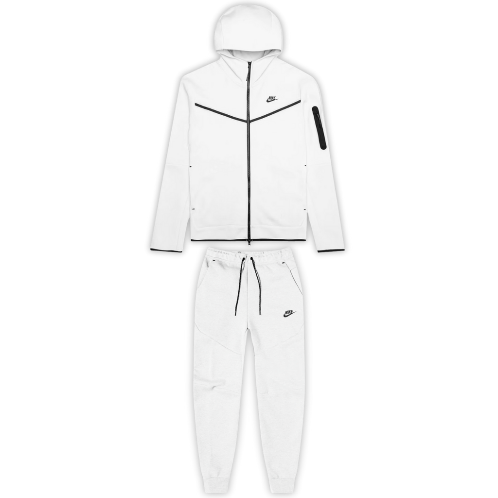 Tech Triple White Tracksuit · Nova Neta · Nova Neta