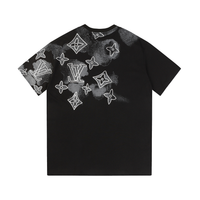 Louis Vuitton Monogram T-shirt - Blanco Estrellas Azul Verde
