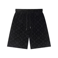 Lv Shorts Monograma Negro