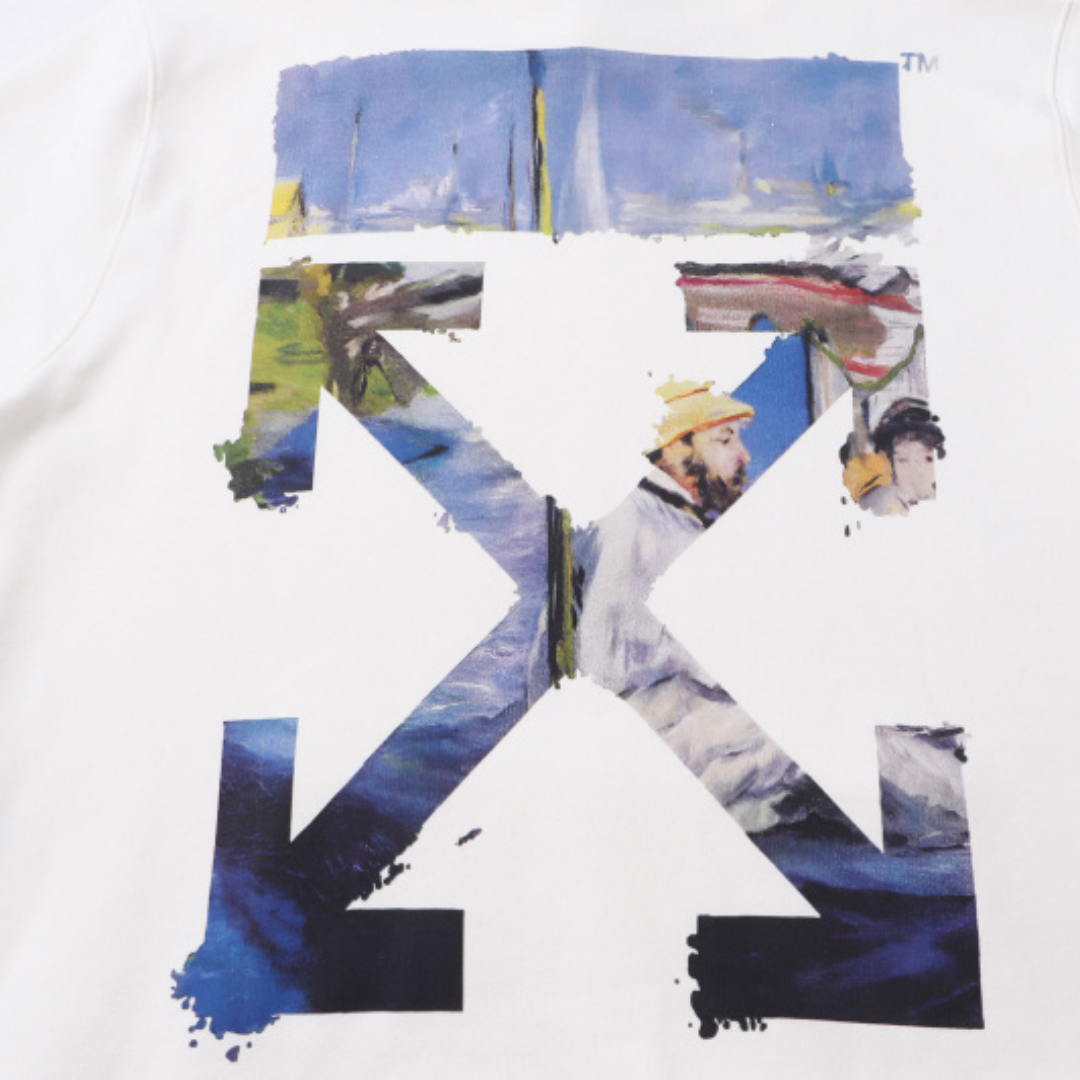 Off-White Off-W Monogram Hoodie - Negro Negro 2