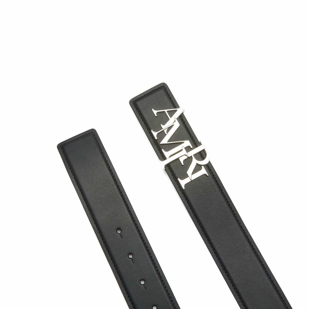 Amr Monogram Belt Blanco Monograma