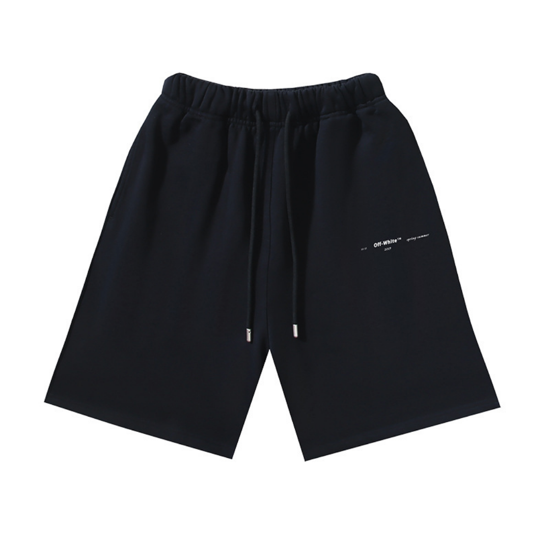 Off-White Off-W Monogram Shorts - Blanco Blanco Arrows