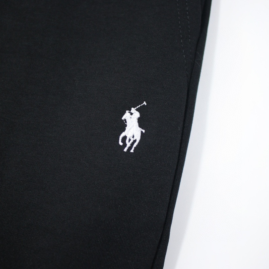 Camiseta Polo Ralph Lauren Negro Negro Logo Blanco