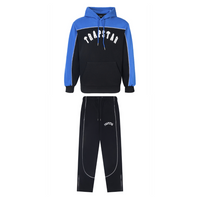 Conjunto Nova Neta Negro Azul Estrellas