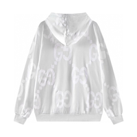 Monogram Hoodie Camo Blanco