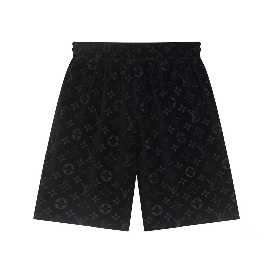 Lv Shorts Monograma Negro