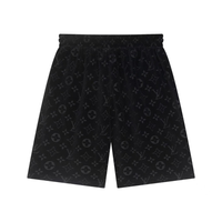 Lv Shorts Monograma Negro