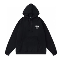 Buzo Stussy Negro Marron Teddy Bear