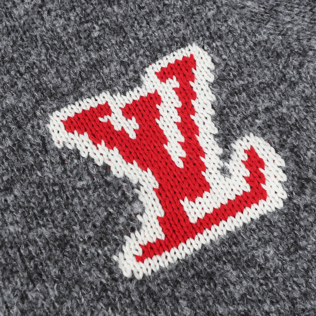 Monogram Sweater Monograma Rojo Blanco 2
