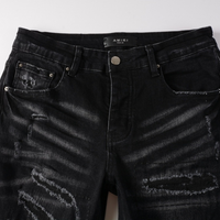 Amr M.A Bar Black Jeans