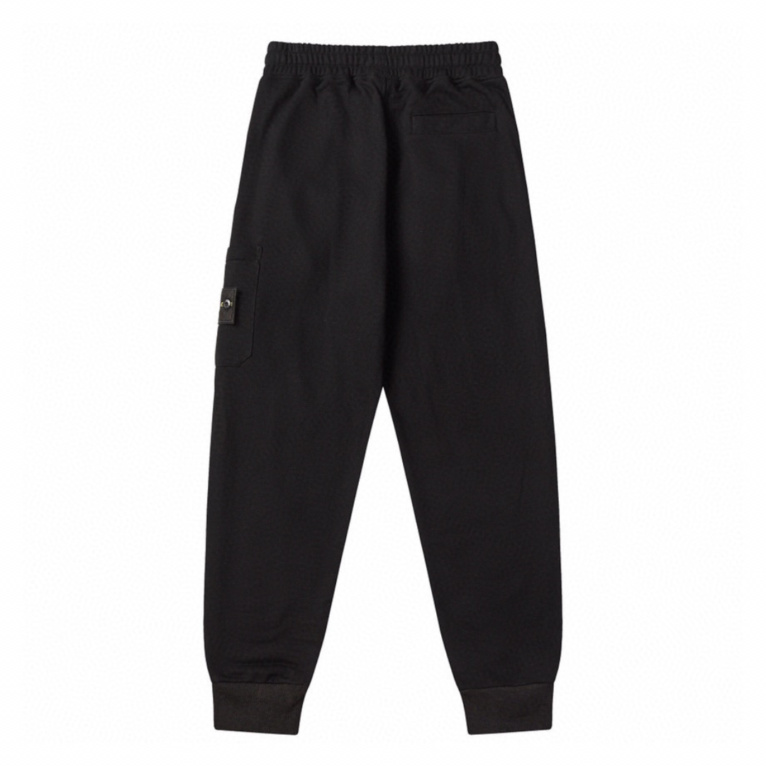 Conjunto Stone Island Negro Negro Camo
