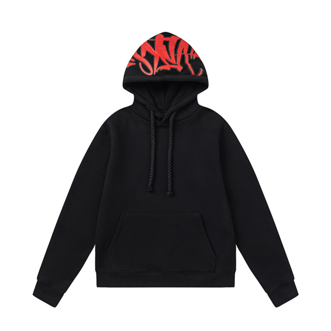 Conjunto Syna World Negro Rojo