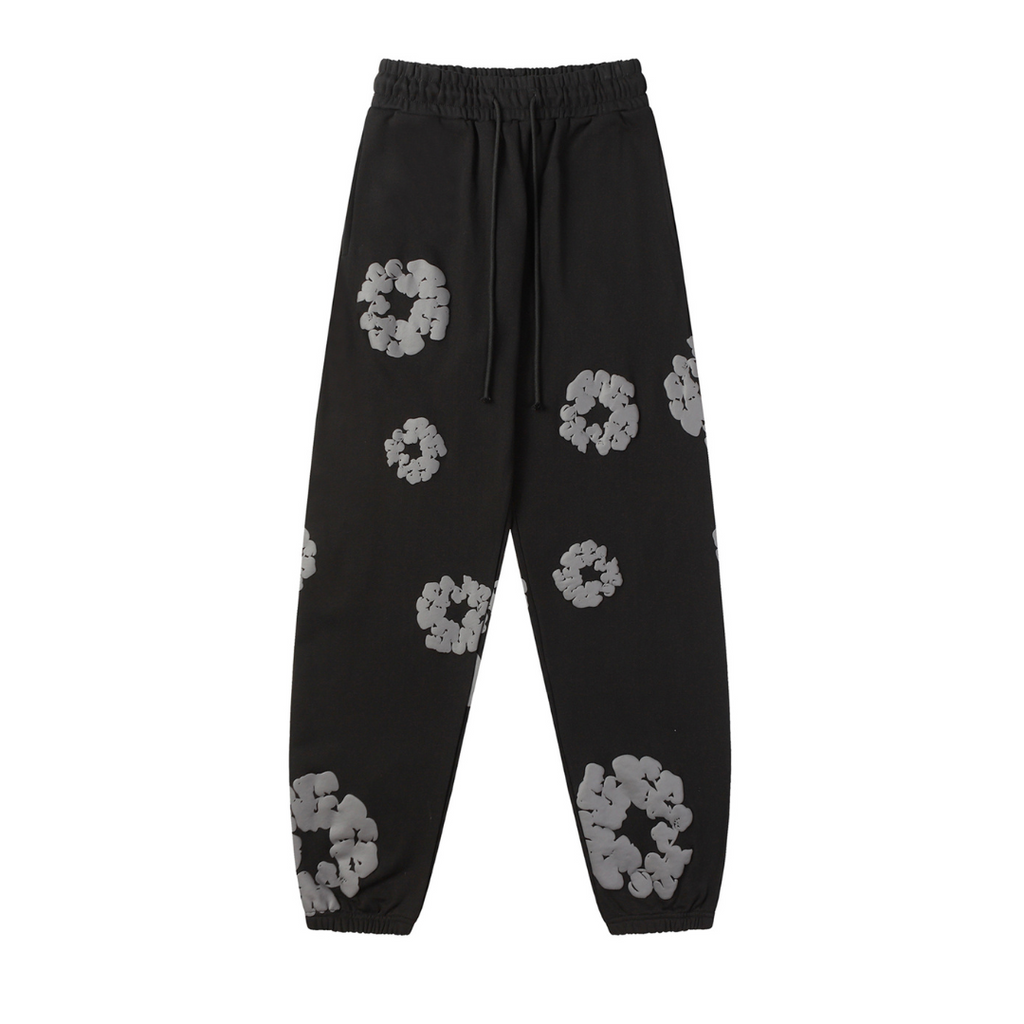 Denim Trs Black Grey Tracksuit