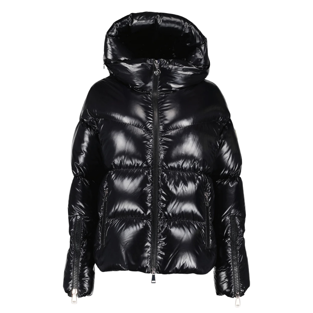 Louis Vuitton Womens Monogram Huppe Down Jacket