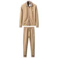 BB Tracksuit Tan Plaid
