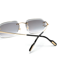 Monochromatic Sunglasses Negro Plata Oro