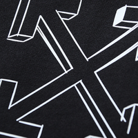 Off-White Off-W Monogram Shorts - Negro Negro Arrows Blancas