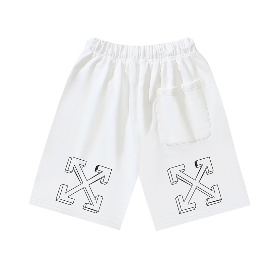 Off-W Monogram Shorts · Off-White · Nova Neta