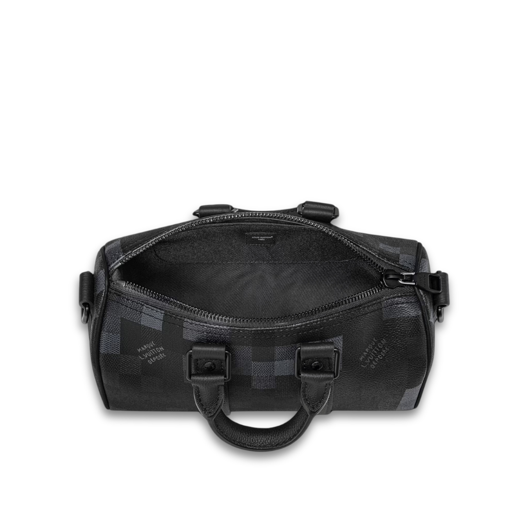 Messenger Bag Negro Pixelado