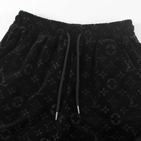 Lv Shorts Monograma Negro
