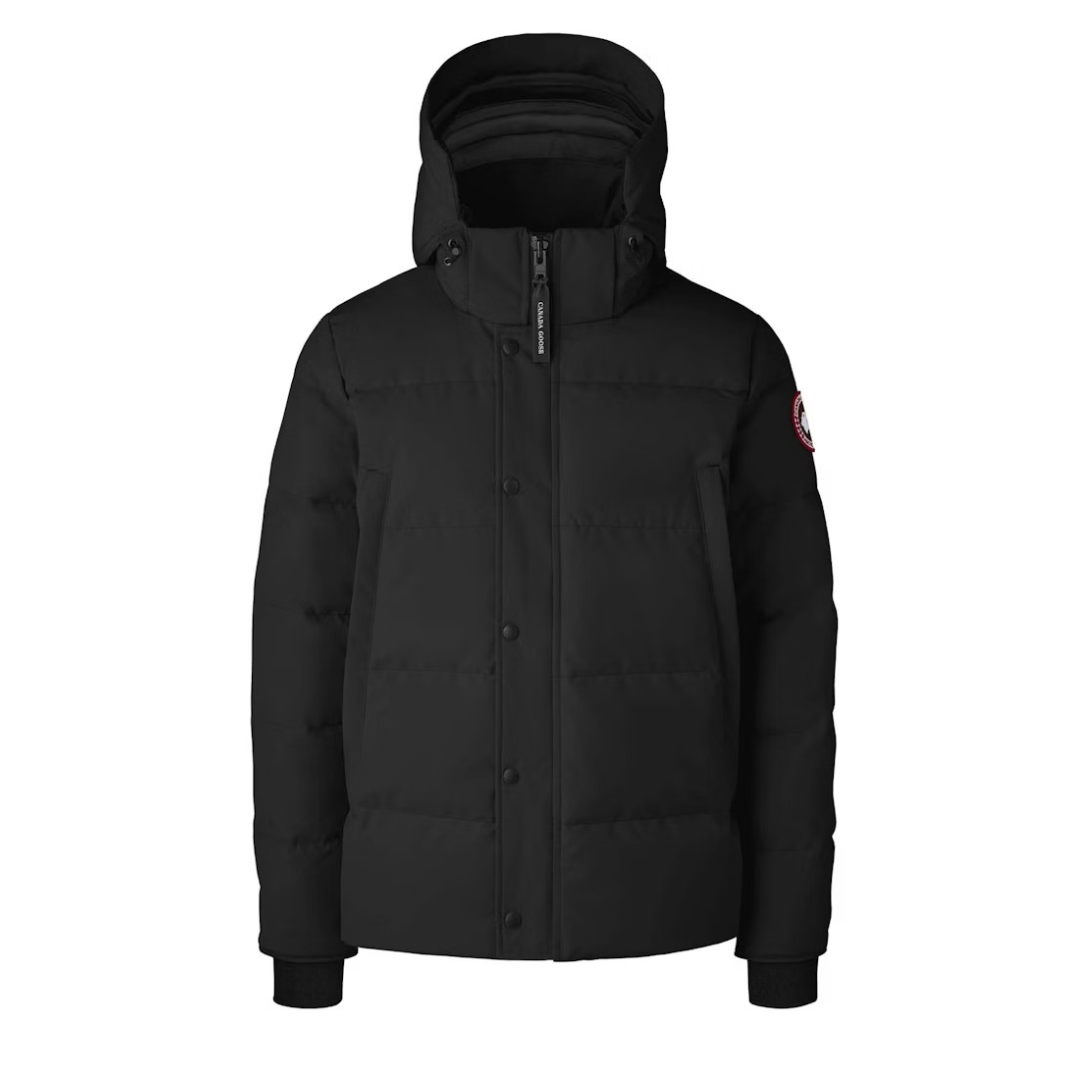 Goose Wyndham Black Parka Negro