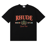 Camiseta Rh*de Negro Blanco Camo