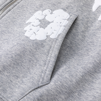 Denim Trs Zip Hoodie