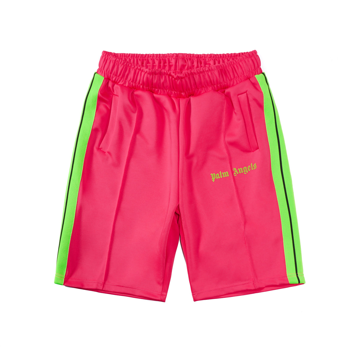Pantalon Palm Angels Rosa Corto Azul Verde